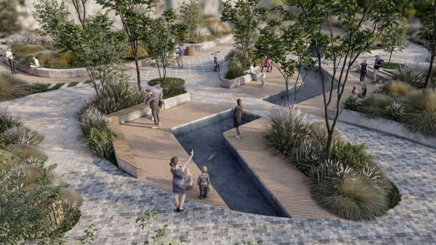 Projekt koncepcyjny parku w Gródku (UA)